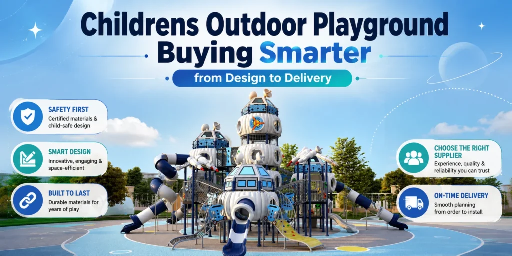 Childrens Outdoor Playground Buying Smarter from Design to Delivery