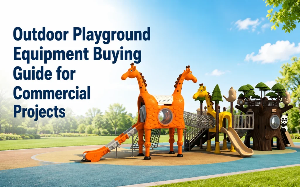 Outdoor Playground Equipment Buying Guide For Commercial Projects