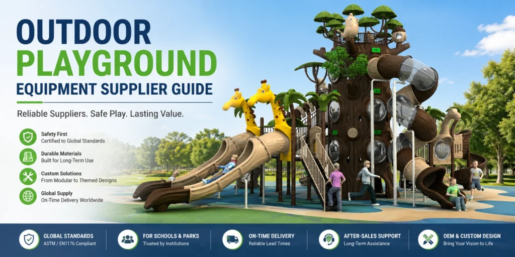Outdoor Playground Equipment Supplier Guide for Schools, Parks, and Public Spaces