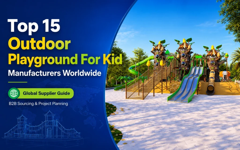 Top 15 Outdoor Playground For Kid Manufacturers Worldwide