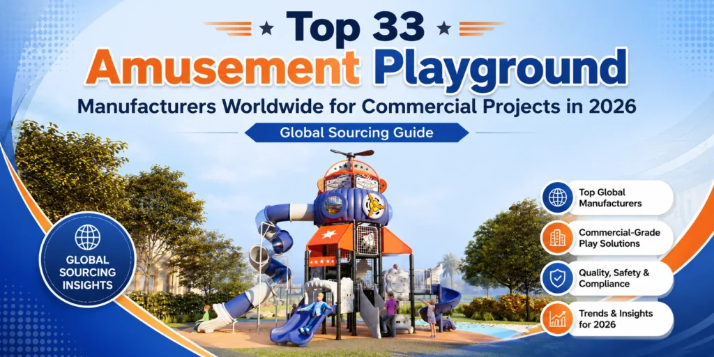 Top 33 Amusement Playground Manufacturers Worldwide for Commercial Projects in 2026