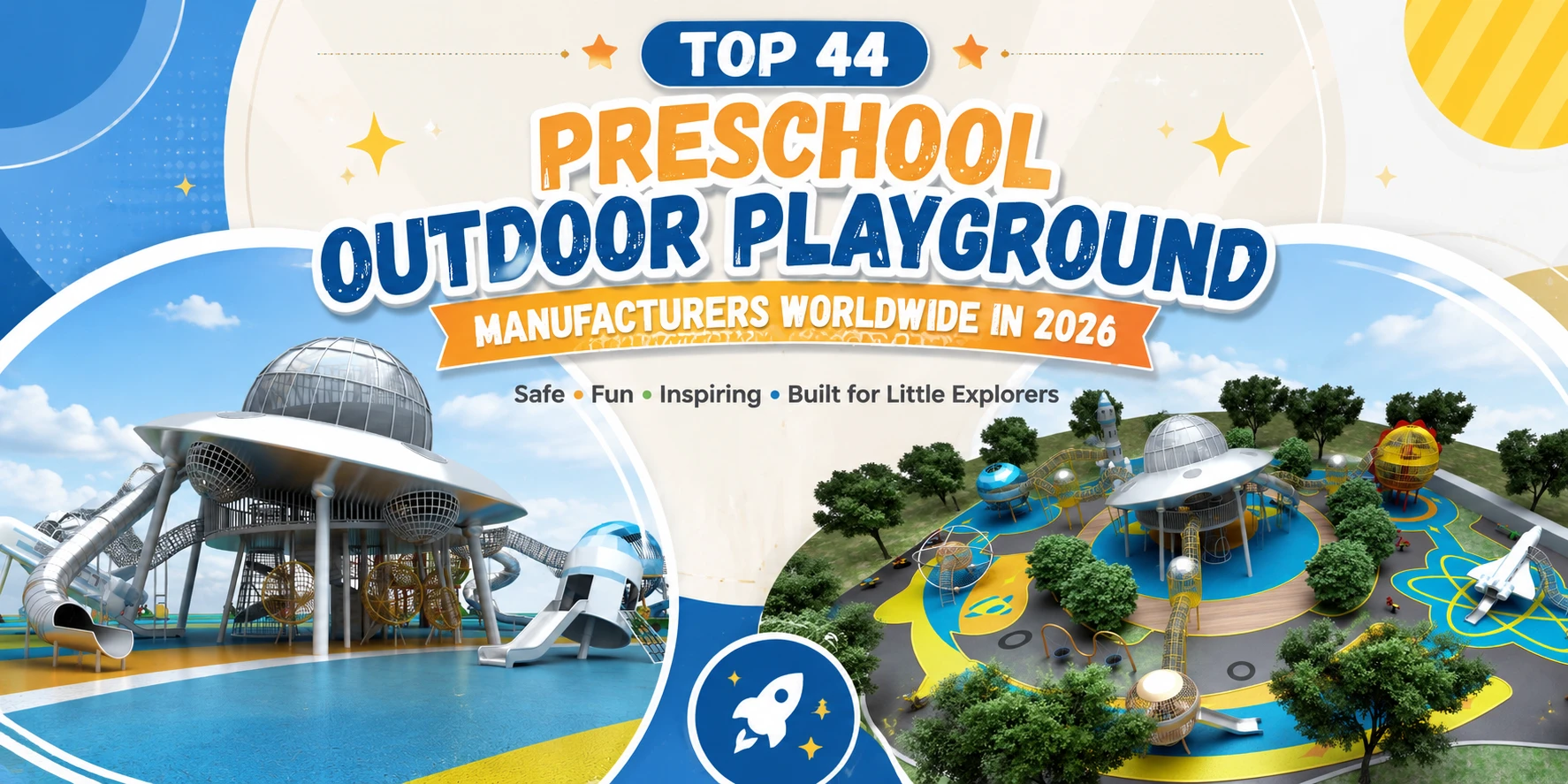 Top 44 Preschool Outdoor Playground Manufacturers Worldwide in 2026