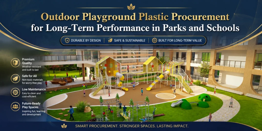 Outdoor Playground Plastic Procurement For Long-Term Performance In Parks and Schools