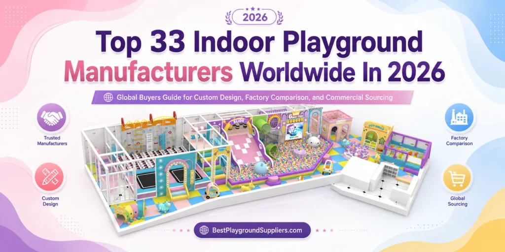 Top 33 Indoor Playground Manufacturers Worldwide In 2026