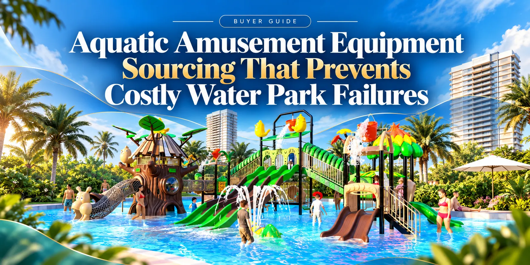 Aquatic Amusement Equipment Sourcing That Prevents Costly Water Park Failures
