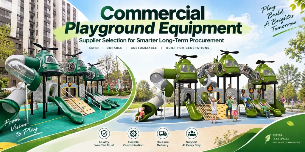 Commercial Playground Equipment Supplier Selection for Smarter Long-Term Procurement