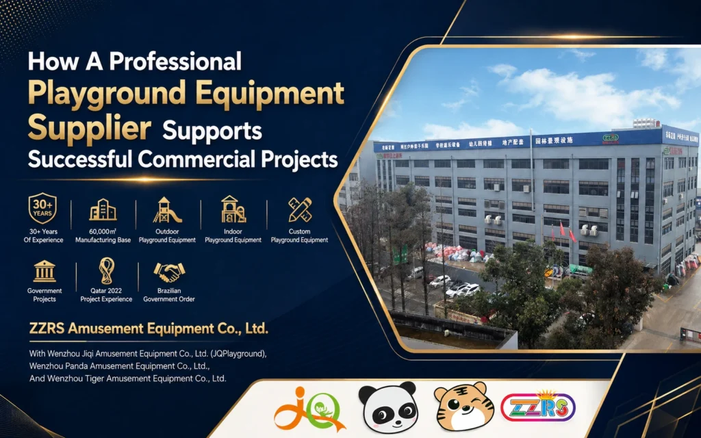 How A Professional Playground Equipment Supplier Supports Successful Commercial Projects