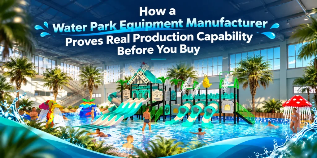 How A Water Park Equipment Manufacturer Proves Real Production Capability Before You Buy