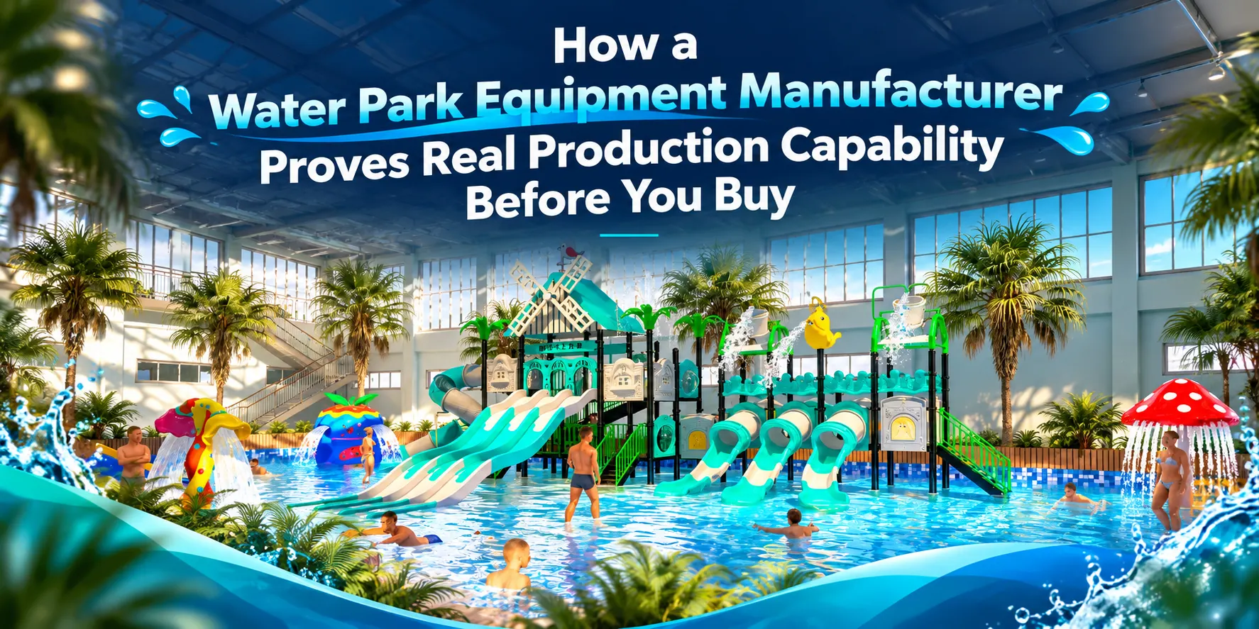 How A Water Park Equipment Manufacturer Proves Real Production Capability Before You Buy