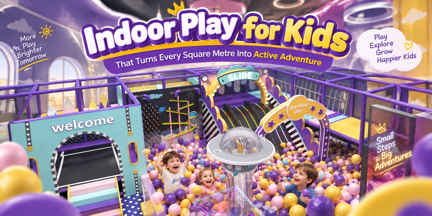 Indoor Play For Kids That Turns Every Square Metre Into Active Adventure