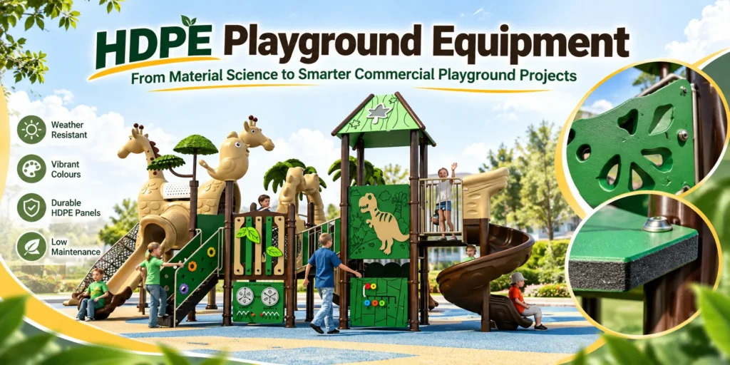 HDPE Playground Equipment From Material Science to Smarter Commercial Playground Projects