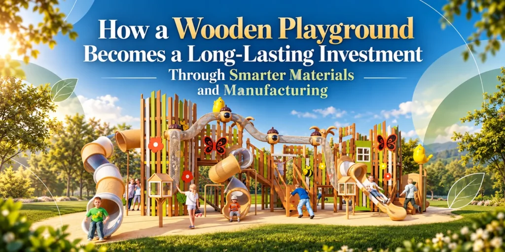 How A Wooden Playground Becomes A Long-Lasting Investment Through Smarter Materials And Manufacturing