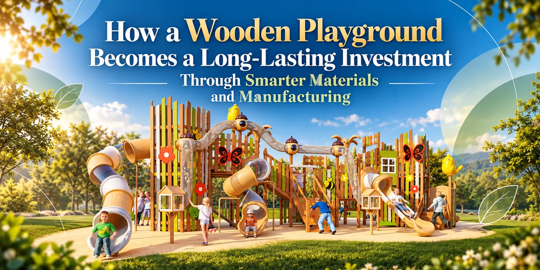 How A Wooden Playground Becomes A Long-Lasting Investment Through Smarter Materials And Manufacturing