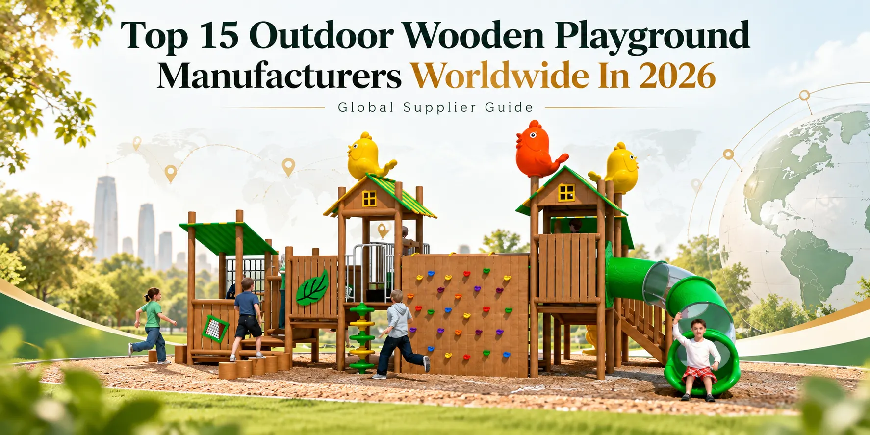 Top 15 Outdoor Wooden Playground Manufacturers Worldwide In 2026